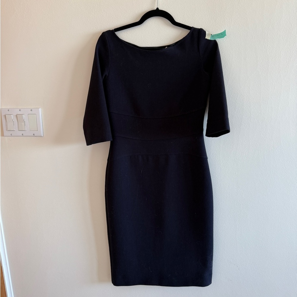 Elegant Dark Navy Women's Dress